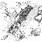 CBR1000S1 Задний бампер