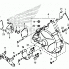 GL1800DA Clutch cover (dct)