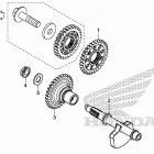 CRF450L Валансирный вал