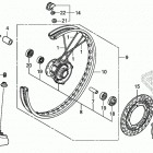 CRF230F Переднее колесо