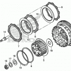 CBR600RA Сцепление