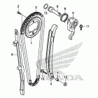 XR650L A Цепь ГРМ