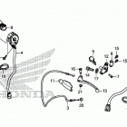 Z125M Рычаги,тросы и рулевые переключатели