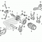 CRF150R Вилка переключения передач