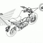 CB1000RA Наклейки
