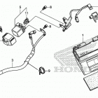CBR600RA Аккумулятор