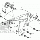 CBR600RA Переднее крыло