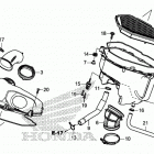 GL1800DA Воздушный фильтр