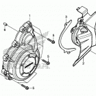 CMX500 Крышка генератора