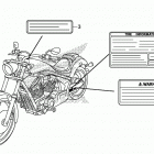 VT1300CX Лейбл предостережения