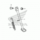 CRF50F Подножка