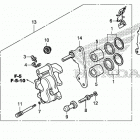 Z125M Передний суппорт