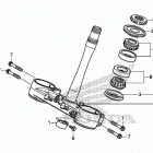 CRF450X Траверса нижняя
