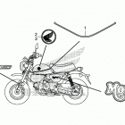 Z125M Наклейки
