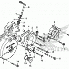XR650L A Крышка картера левая