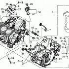 CMX500 Картер двигателя