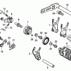 CRF450L Вилка переключения передач