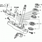 VT750CS Траверса нижняя