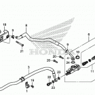 CMX500A Задний тормозной цилиндр