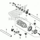 CBR600RA Вилка переключения передач