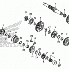 XR650L A Трансмиссия