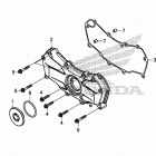 GL1800DA Front engine cover