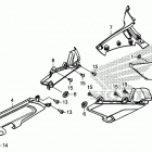 GL1800DA Боковые обтекатели