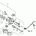 CB500FA Задний суппорт