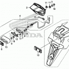 CRF1000A2 Taillight@license light