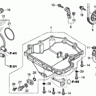 CBR1000S2 Поддон картера и масляный насос