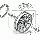 CB500X Переднее колесо