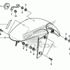 CBR650FA Переднее крыло