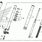 CRF1000A2 Передняя вилка