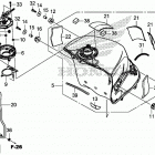 CBR1000S2 Топливный бак и насос