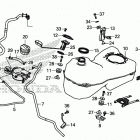 GL1800DA Топливный бак
