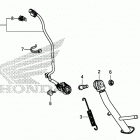 NC700JD Подножка