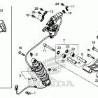 GL1800DA Задние амортизаторы