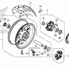 NC700JD Переднее колесо