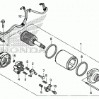 CBR500RA Стартер