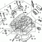 CRF250L Головка цилиндров