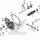 GL1800DA Shift drum@shift fork