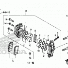 CRF1000A2 Передний суппорт