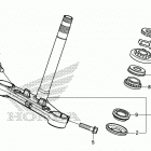 CBR500RA Траверса нижняя