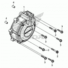 CB650FA Крышка генератора