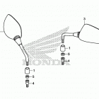 CB300F Зеркало