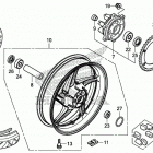 CBR300RA Переднее колесо