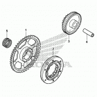 CRF250L Муфта стартера
