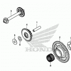 CBR650FA Starting driven gear