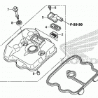 CB300F Крышка головки цилиндров
