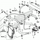 CRF1000A2 Radiator hose@water pipe